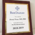 Best Doctorsに選出していただきました。